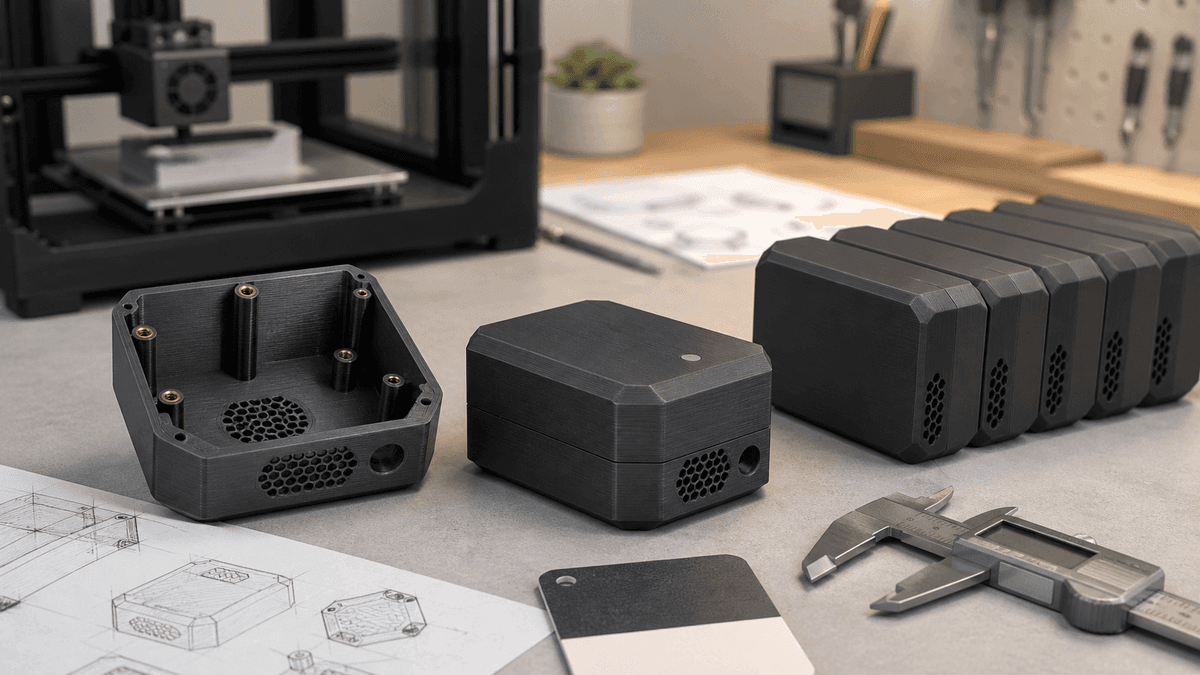 Прототип корпуса и повторяемая малая серия из PETG